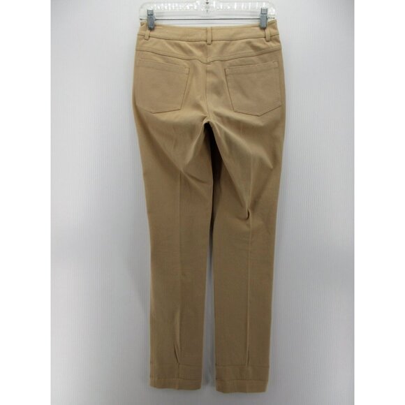 J McLaughlin Jeans 0 Straight Knit Stretch Pants Preppy Career - Picture 6 of 10